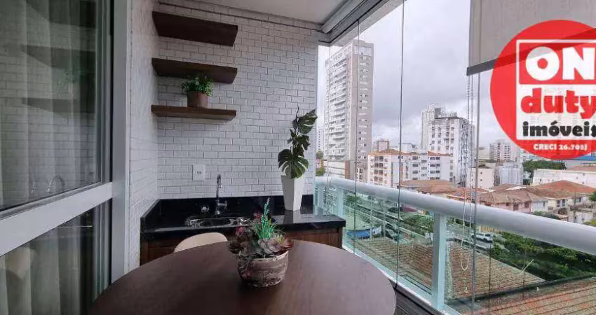 Apartamento com 2 dormitórios à venda, 76 m² por r$ 1.162.530,00 - ponta da praia - santos/sp