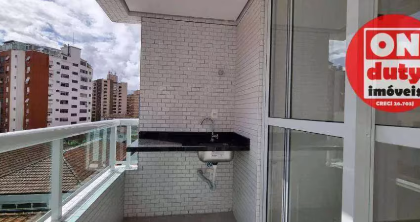 Apartamento com 2 dormitórios à venda, 76 m² por r$ 970.530,00 - ponta da praia - santos/sp
