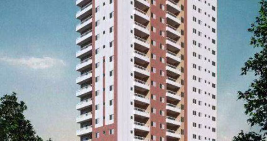 CREDLAR SEBASTIAN BACH Apartamento com 2 dormitórios  sendo  1 suíte à venda, 59 m² a partir R$ 508.500 - Centro - São Vicente/SP