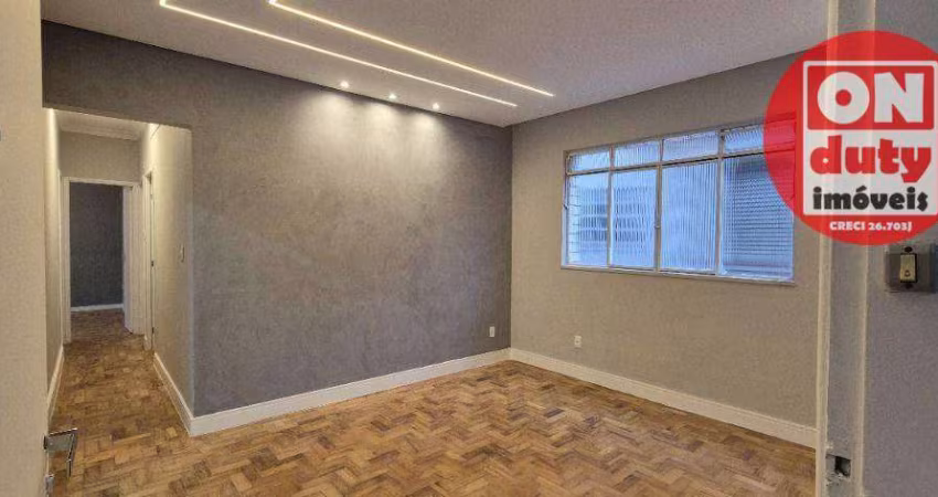Apartamento, 80 m² - venda por R$ 510.000 ou aluguel por R$ 4.200 - Embaré - Santos/SP