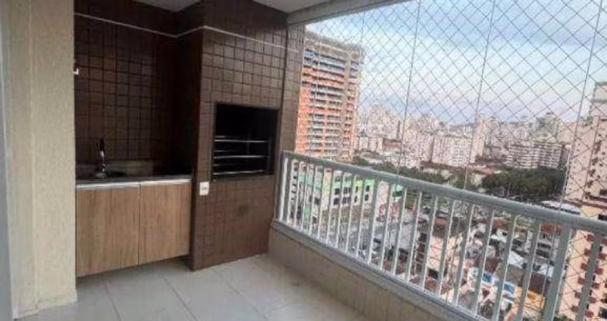 Apartamento para alugar, 111 m² por R$ 6.500,00/mês - Vila Matias - Santos/SP