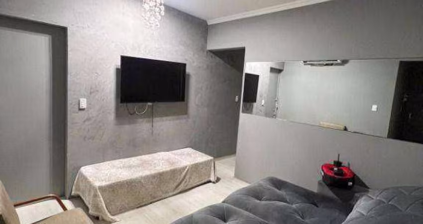Apartamento com 1 dormitório para alugar - Gonzaga - Santos/SP