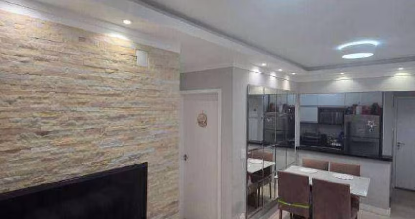 Apartamento com 2 dormitórios à venda, 59 m² por R$ 550.000,00 - Vila Matias - Santos/SP
