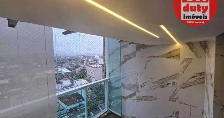 Apartamento com 2 dormitórios à venda, 59 m² por r$ 550.000,00 - vila matias - santos/sp