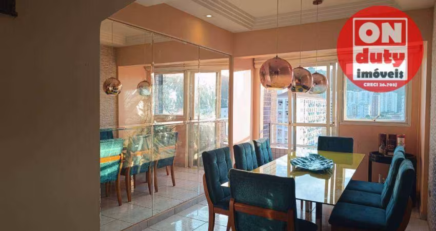 Cobertura com 3 suítes à venda, 137 m² por R$ 1.200.000 - Campo Grande - Santos/SP