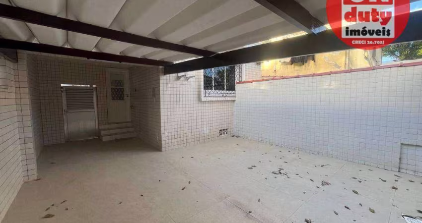 Casa  para alugar, 120 m² por R$ 4.200/mês - Embaré - Santos/SP