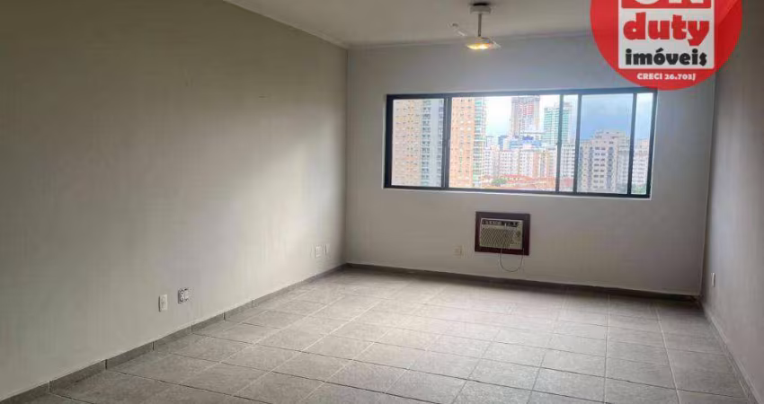 Apartamento, 110 m² - venda por R$ 500.000 ou aluguel por R$ 5.000/mês - Ponta da Praia - Santos/SP