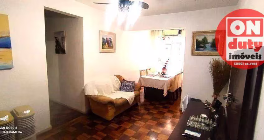 Apartamento com 3 dormitórios à venda, 85 m² por r$ 559.000,00 - boqueirão - santos/sp