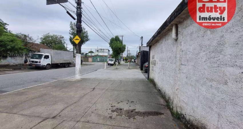Terreno à venda, 332 m² por R$ 540.000,00 - São Manoel - Santos/SP