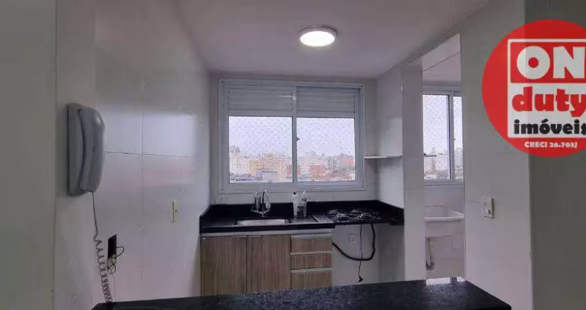 Apartamento com 2 dormitórios, 53 m² - venda por r$ 530.000,00 ou aluguel por r$ 4.000,00/mês - marapé - santos/sp