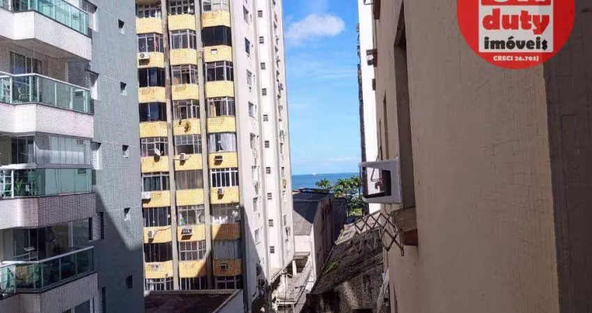 Apartamento com 1 quarto à venda, 27 m² por r$ 230.000 - embaré - santos/sp