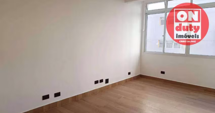 Apartamento com 2 quartosos para alugar, 80 m² por r$ 4.000/mês - gonzaga - santos/sp