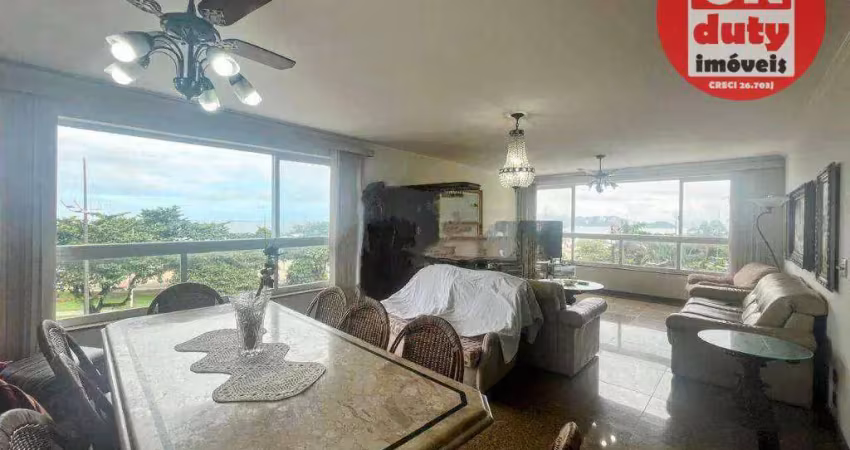 Apartamento com 3 quartos à venda, 198 m² por r$ 1.600.000 - boqueirão - santos/sp