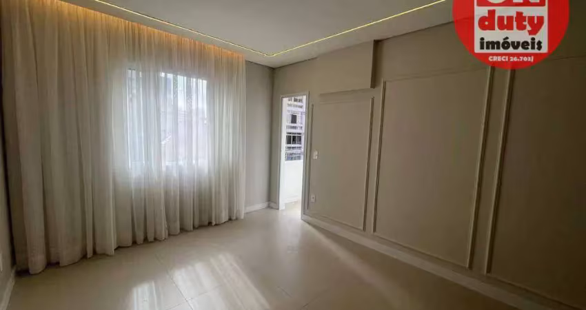 Apartamento com 2 dormitórios à venda, 93 m² por r$ 720.000,00 - boqueirão - santos/sp