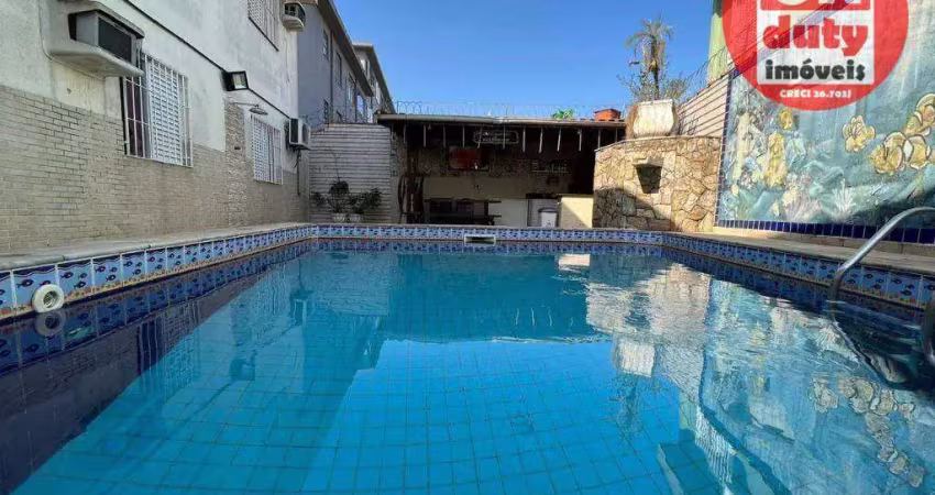Casa à venda, 149 m² por r$ 1.100.000,00 - macuco - santos/sp