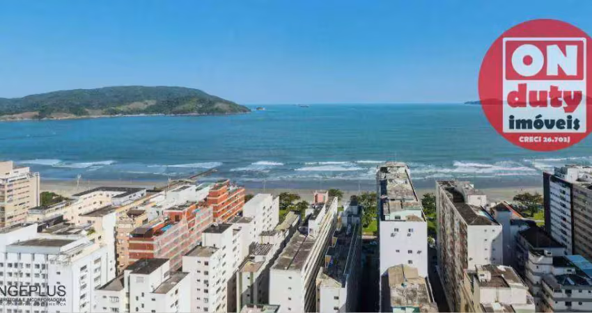 Apartamento  à venda, 158 m² por r$ 3.950.000 - embaré - santos/sp