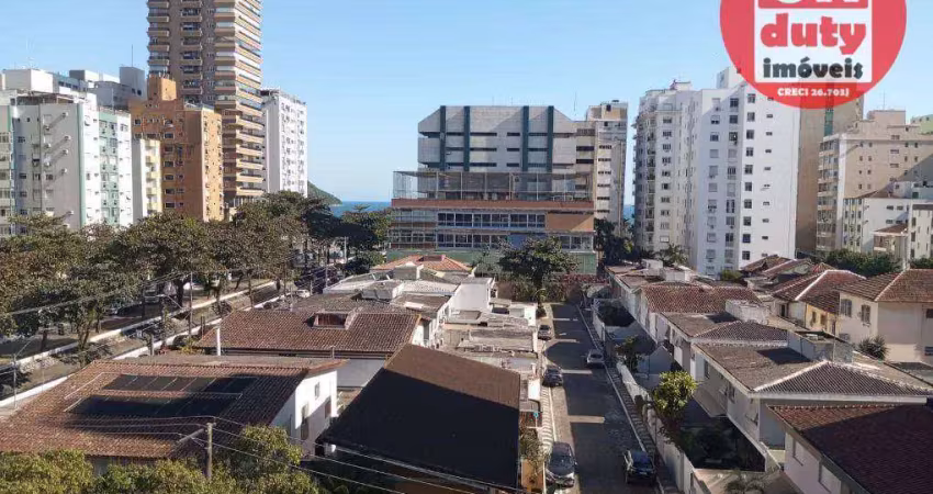 Apartamento com 3 quartos à venda, 131 m²  - aparecida - santos/sp