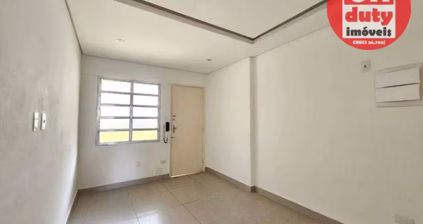 Apartamento com 1 dormitório, 48 m² - venda por r$ 390.000,00 ou aluguel por r$ 3.224,00/mês - gonzaga - santos/sp