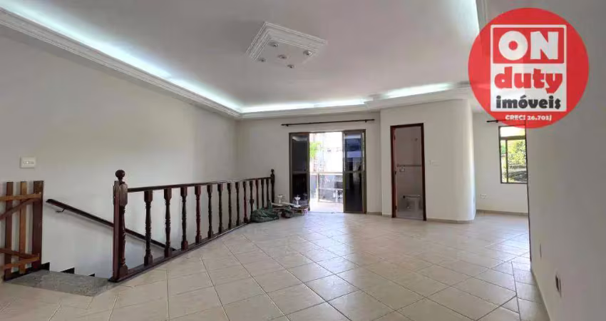 Casa com 3 dormitórios para alugar, 173 m² por r$ 6.200,00/mês - ponta da praia - santos/sp