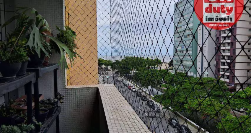 Apartamento à venda, 104 m² por r$ 600.000,00 - pompéia - santos/sp