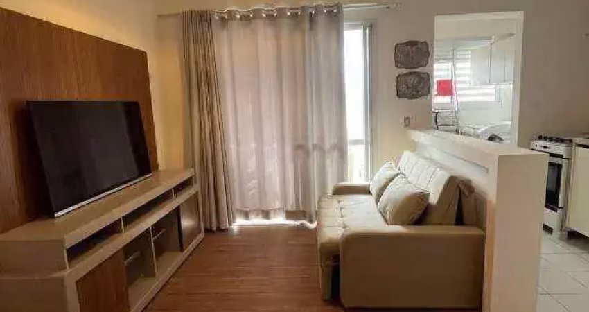Apartamento para alugar, 47 m² por r$ 4.200,00/mês - boqueirão - santos/sp