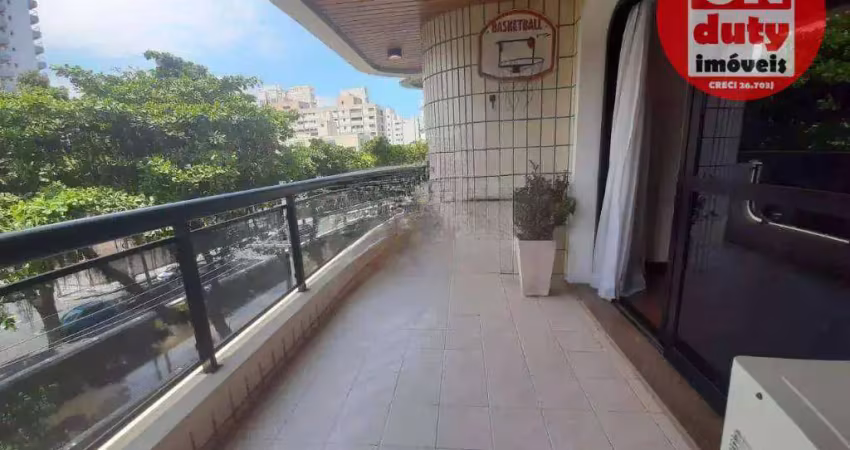 Apartamento com 3 quartos para alugar, 265 m² por r$ 8.200/mês - gonzaga - santos/sp