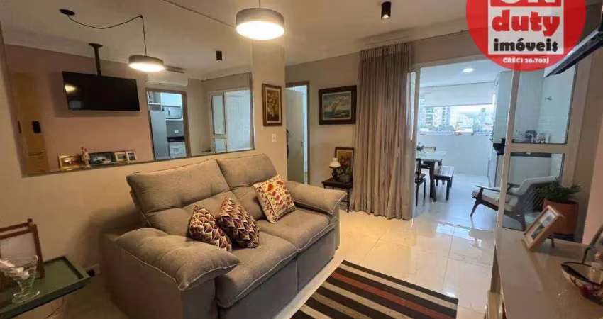 Apartamento à venda, 67 m² por r$ 850.000,00 - boqueirão - santos/sp
