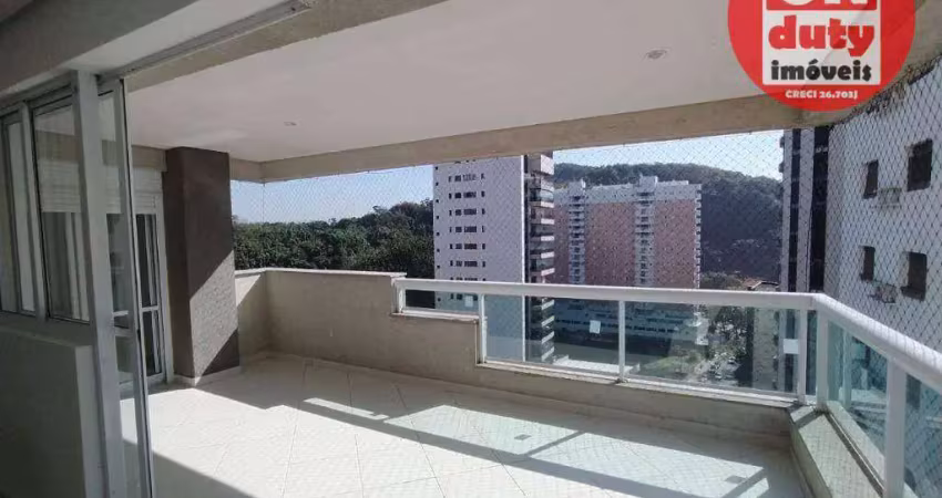 Apartamento com 3 quartos para alugar na Avenida General Rondon, Jardim Astúrias, Guarujá