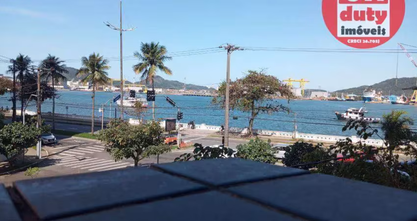 Sala para alugar, 70 m² por r$ 4.000,00/mês - ponta da praia - santos/sp