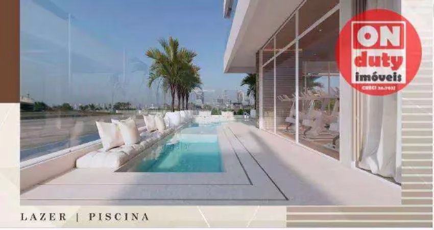 Cobertura  cinematográfica com 4 suítes à venda, 480 m² por r$ 11.500.000 - embaré - santos/sp
