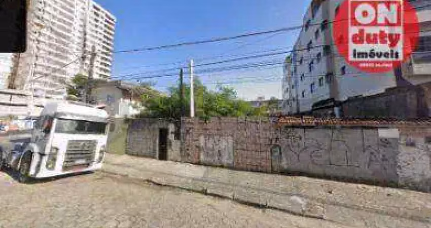 Terreno à venda, 1000 m² por r$ 3.000.000,00 - aviação - praia grande/sp