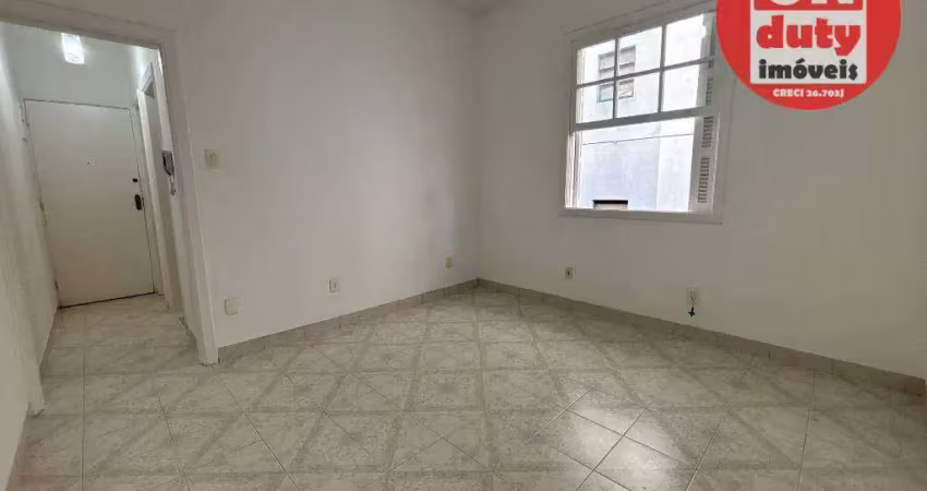 Kitnet com 1 dormitório para alugar, 50 m² por r$ 2.200,00/mês - boqueirão - santos/sp