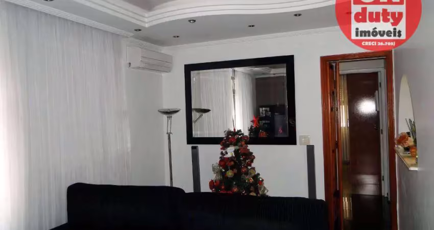 Apartamento com 2 dormitórios à venda por r$ 450.000 - encruzilhada - santos.