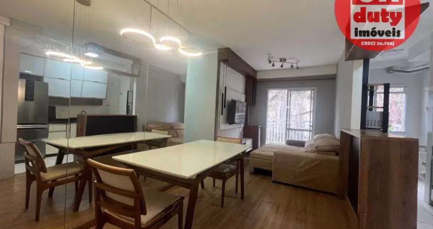 Apartamento com 2 dormitórios à venda, 64 m² por r$ 635.000,00 - marapé - santos/sp
