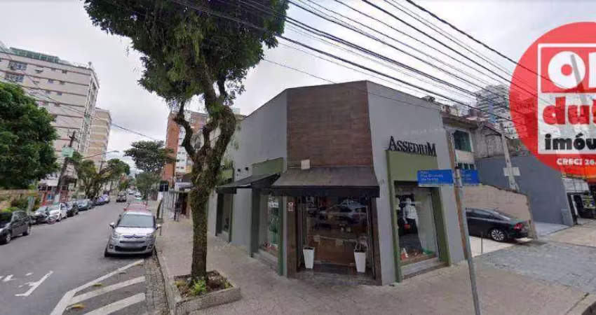Loja para alugar, 132 m² por r$ 15.000/mês - pompéia - santos/sp