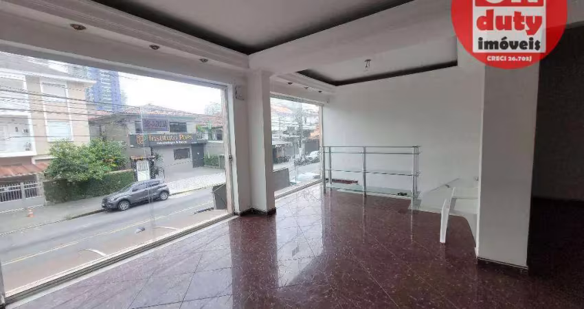 Loja para alugar, 43 m² por r$ 3.500,00/mês - embaré - santos/sp