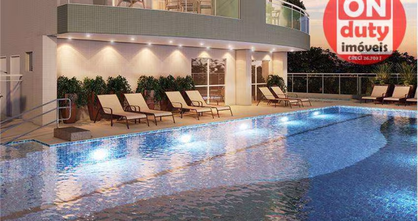 Apartamento à venda, 91 m² por R$ 1.340.311 - Boqueirão - Santos/SP