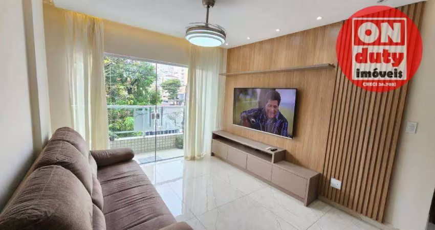 Apartamento com 3 quartos-  à venda, 138 m² por r$ 1.272.000 - ponta da praia - santos/sp