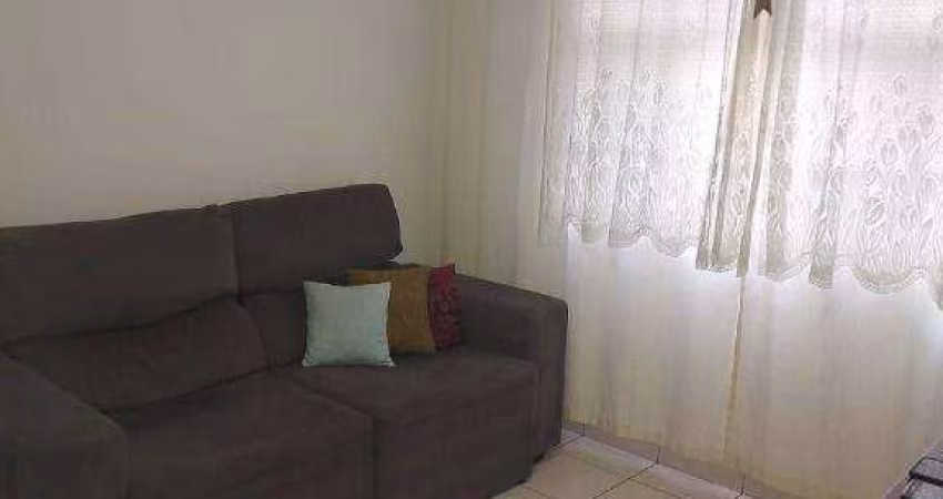 Apartamento com 2 dormitórios à venda, 50 m² por R$ 270.000,00 - Aparecida - Santos/SP