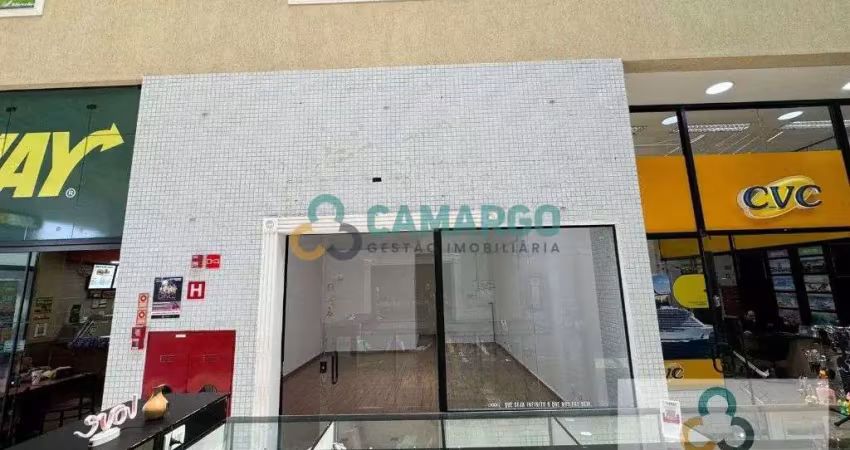 Loja com 40m2 no shopping castello em fazenda rio grande