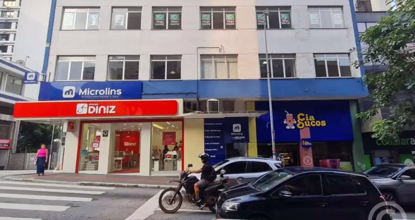 Sala comercial ampla e estrategicamente localizada no centro de florianópolis