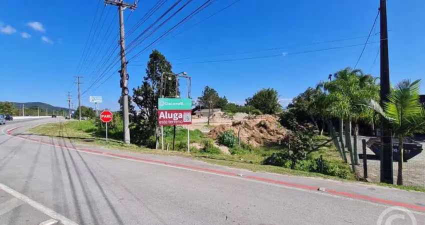 Terreno amplo em localização estratégica para aluguel - florianópolis