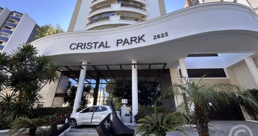 Apartamento ideal para família, totalmente mobiliado, no cristal park, bairro itacorubi