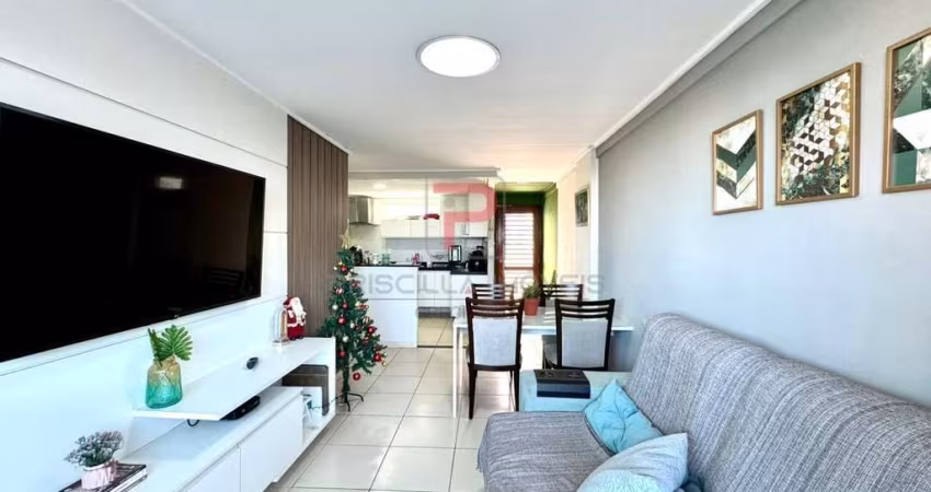 Apartamento TODO PROJETADO e MOBILIADO a 500m da PRAIA - no Jardim Oceania 