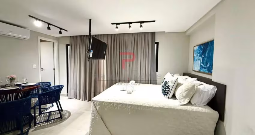 Flat todo projetado e mobiliado com localização privilegiada no bairro Jardim Oceania  -  João Pessoa