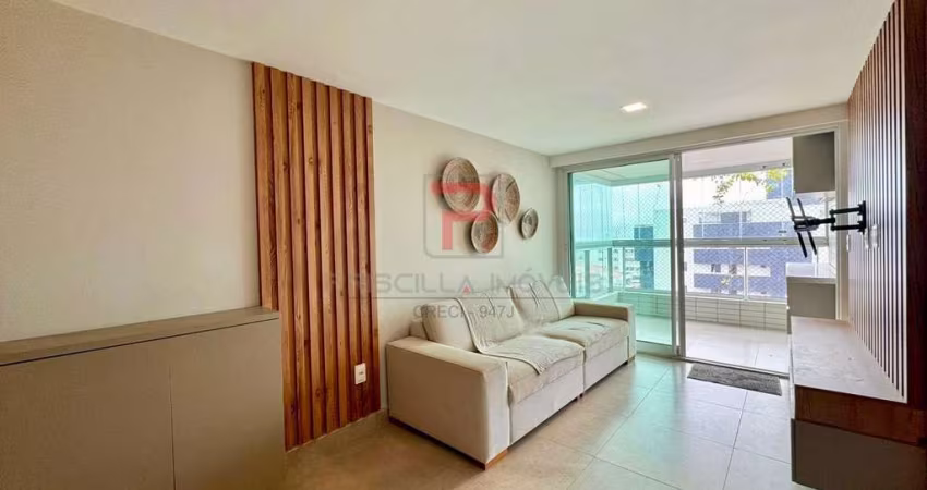 Apartamento de 75M² Todo Projetado em Camboinha  -  Cabedelo