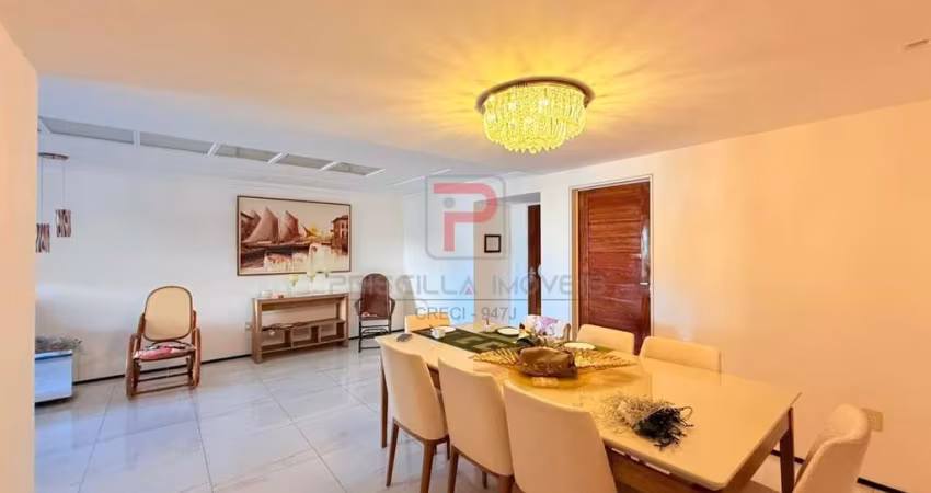 Apartamento A POUCOS PASSOS DO MAR! Com 3 Quartos e 130m² em Manaíra  -  João Pessoa