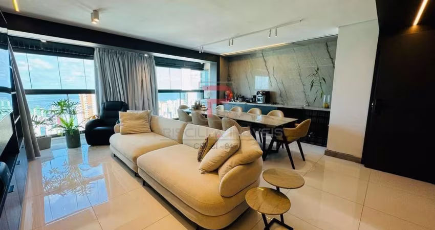 Apartamento VISTA MAR TODO PROJETADO E MOBILIADO POR R$1.150.000