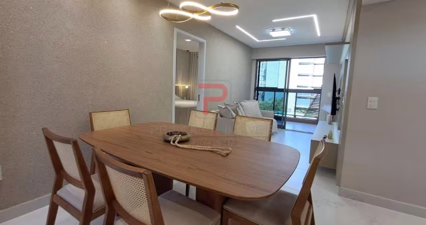 Apartamento Espetacular a 200m do Mar, projetado e mobiliado em alto padrão
