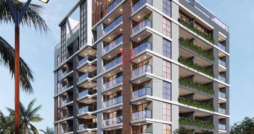 Apartamento a 200m do mar com 3 suítes